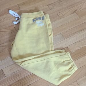 Aeropostale Yellow Joggers
